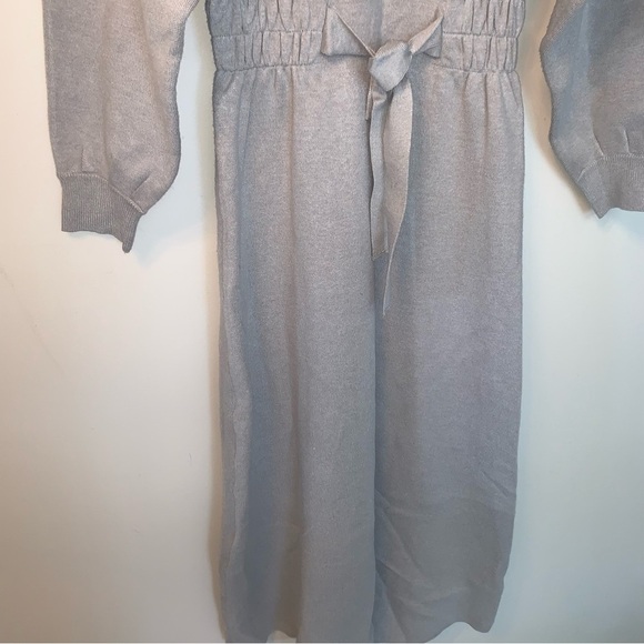 Zara Textured Knit Sweater Maxi Dress S - Picture 7 of 12